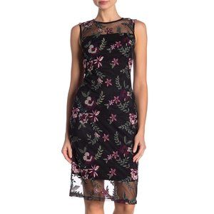 NEW Calvin Klein Embroidered Dress